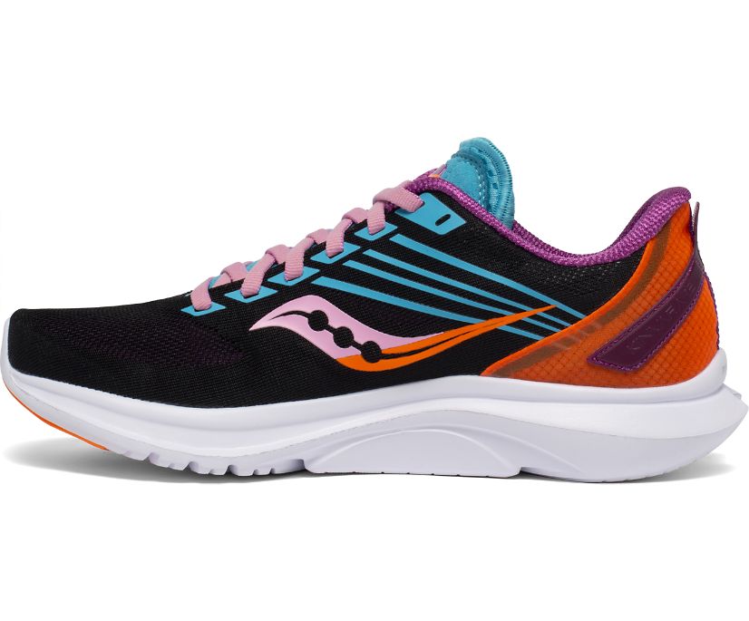 Női Saucony Kinvara 12 Futócipő Fekete Lila Narancssárga | HU 169SGL